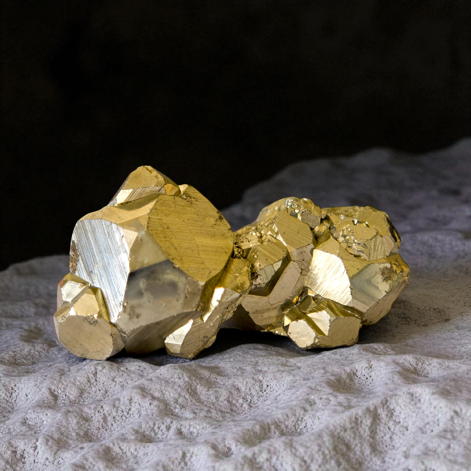 Raw Pyrite Crystals